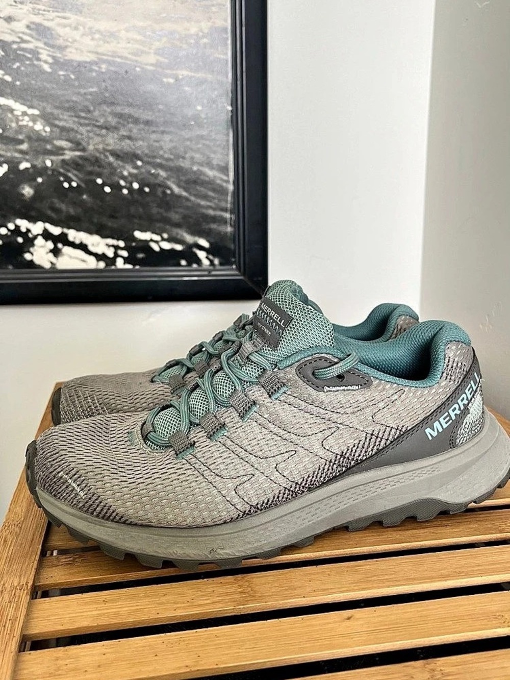 Merrell Fly Strike J067238 Sneakers Women's Paloma Trail Running Shoes, size 8